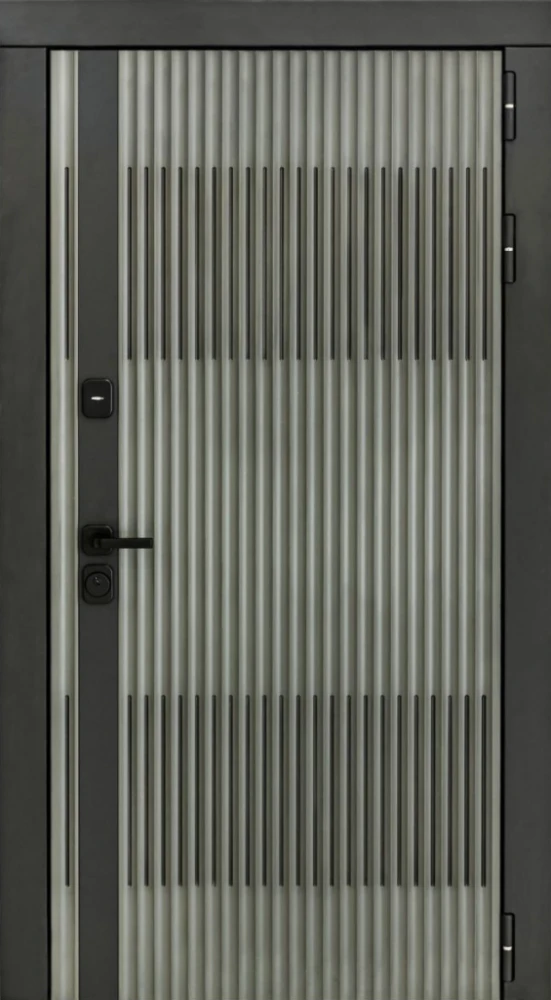 Входная дверь ДвериПРО Elfy ФЛ-256 (10мм, бетон снежный) DPRO200994 внешняя сторона